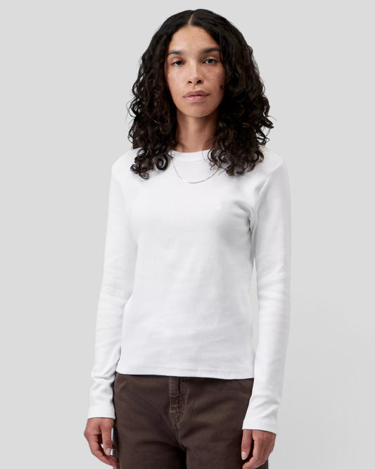 Carhartt || W' L/S Philipa T-Shirt - White