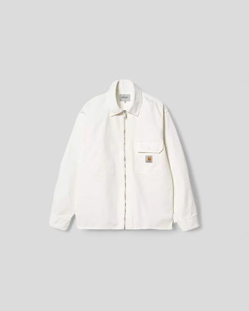 Carhartt || Rainer Shirt Jacket - Off-White Rinsed