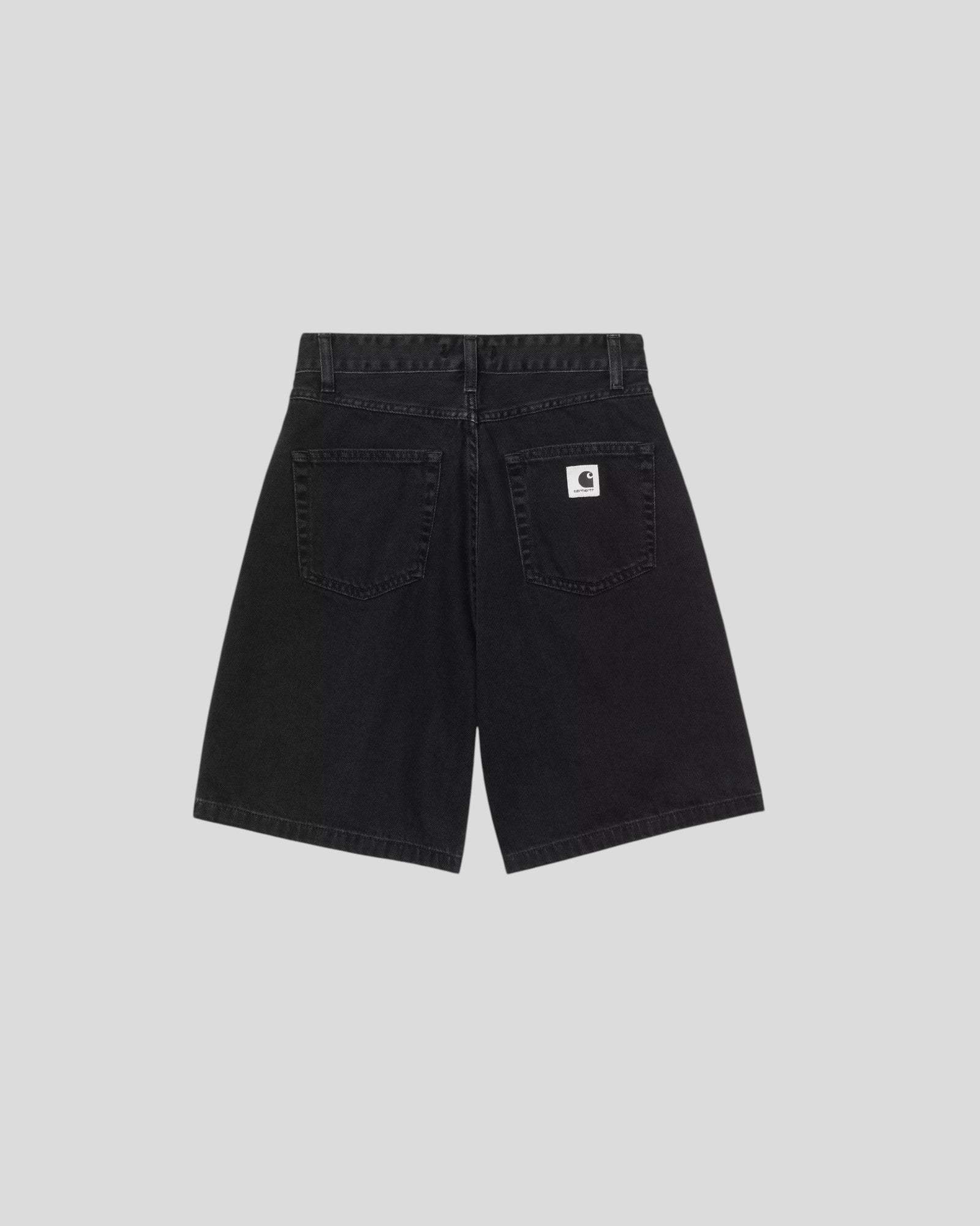 Carhartt || W' Alta Short - Black Stone Washed Carhartt