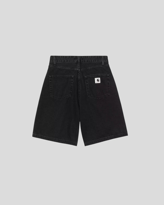 Carhartt || W' Alta Short - Black Stone Washed Carhartt