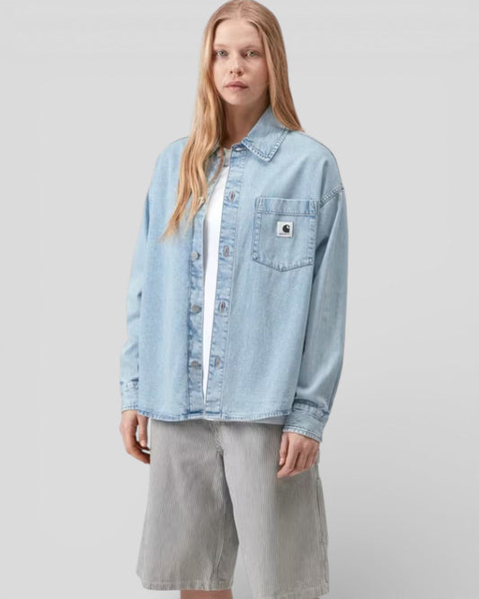Carhartt || W' Alta Shirt - Blue/ Stone bleached Carhartt