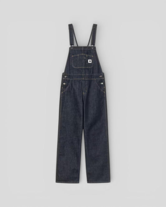 Carhartt || W'Bib Overall Straight - Blue Rinsed Carhartt