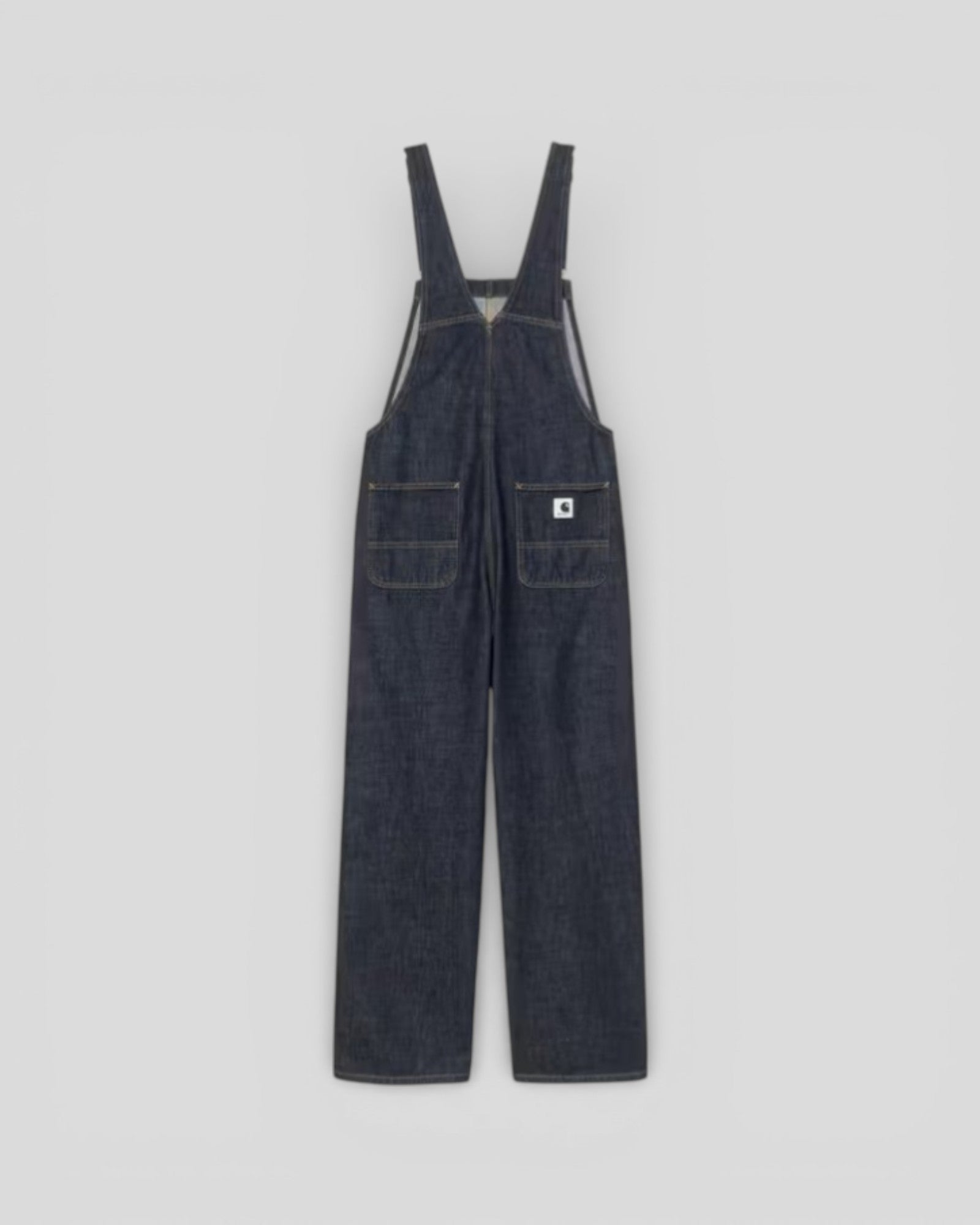 Carhartt || W'Bib Overall Straight - Blue Rinsed Carhartt