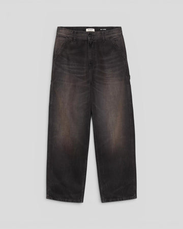 Carhartt || W' Brandon Single Knee Pant - Black Tobacco Used Wash