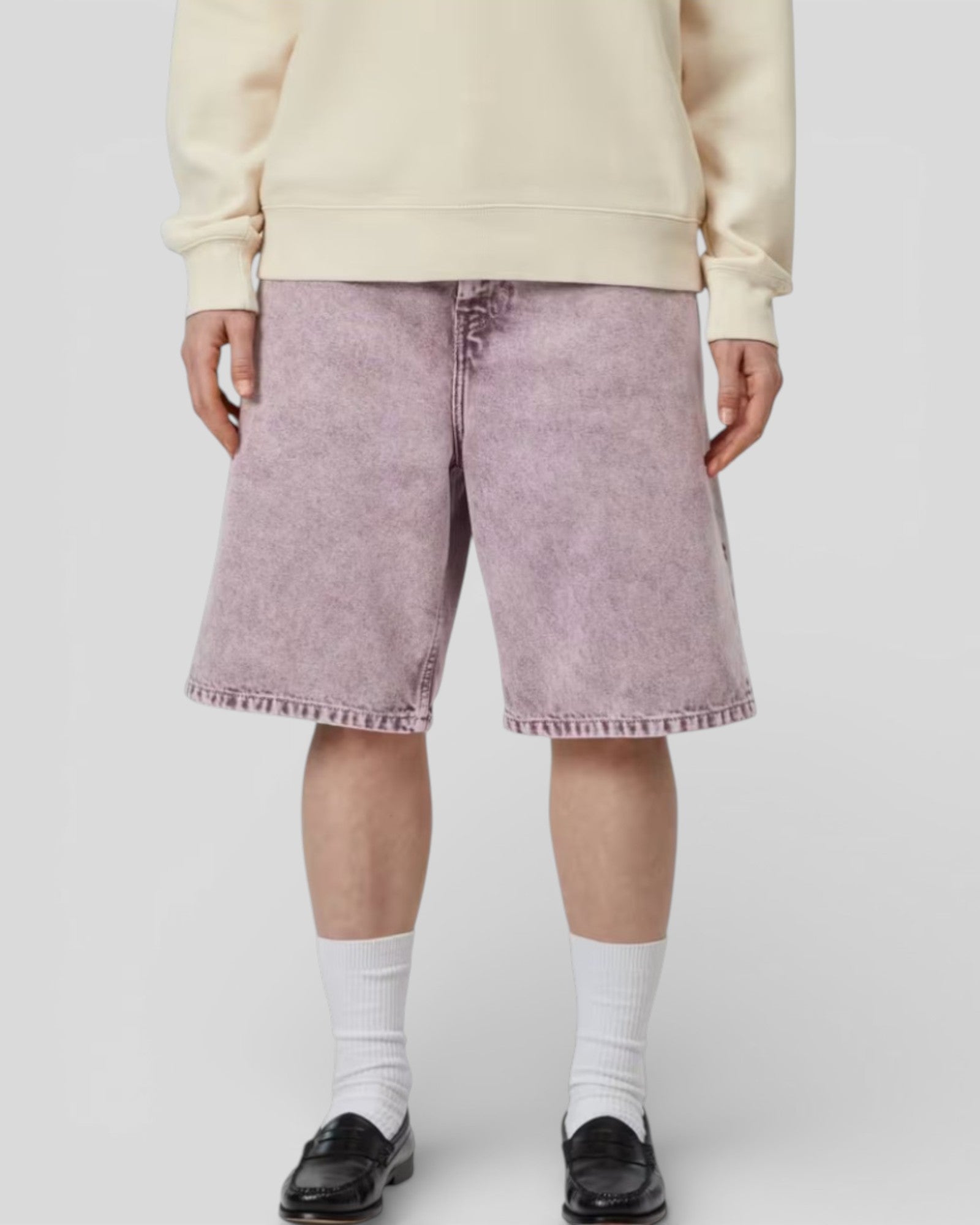 Carhartt || W' Brandon Short - Cozy Purple/ Chalk wash Carhartt