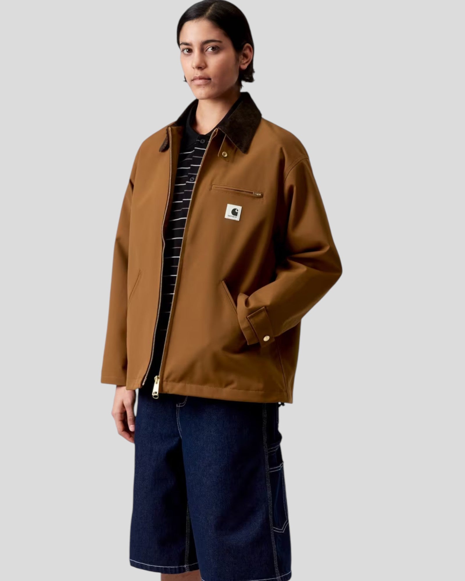 Carhartt || W' Clark Jacket - Hamilton Brown/ Tabacco Carhartt