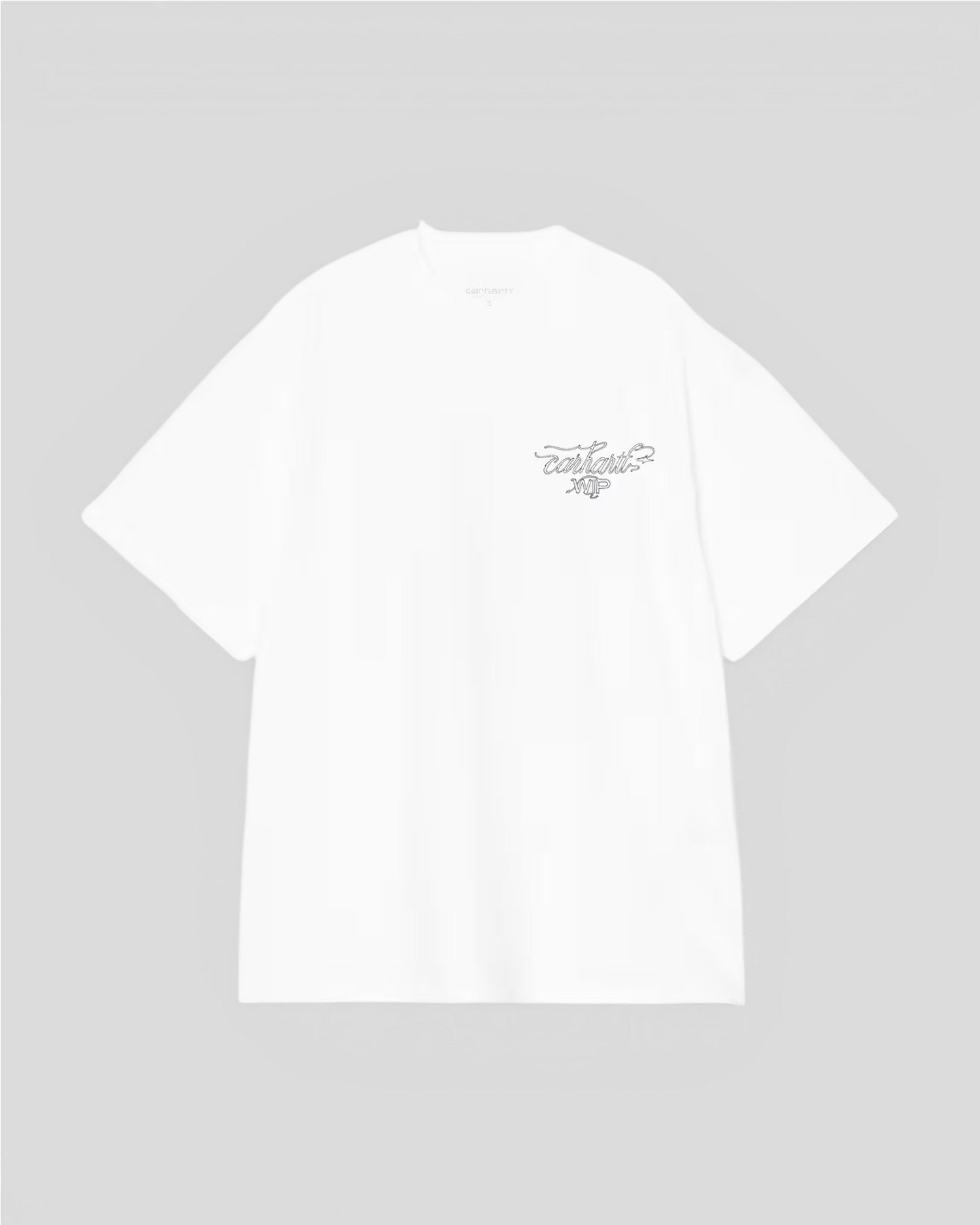 Carhartt || W' S/S Julia Klenovsky T-Shirt - White Carhartt