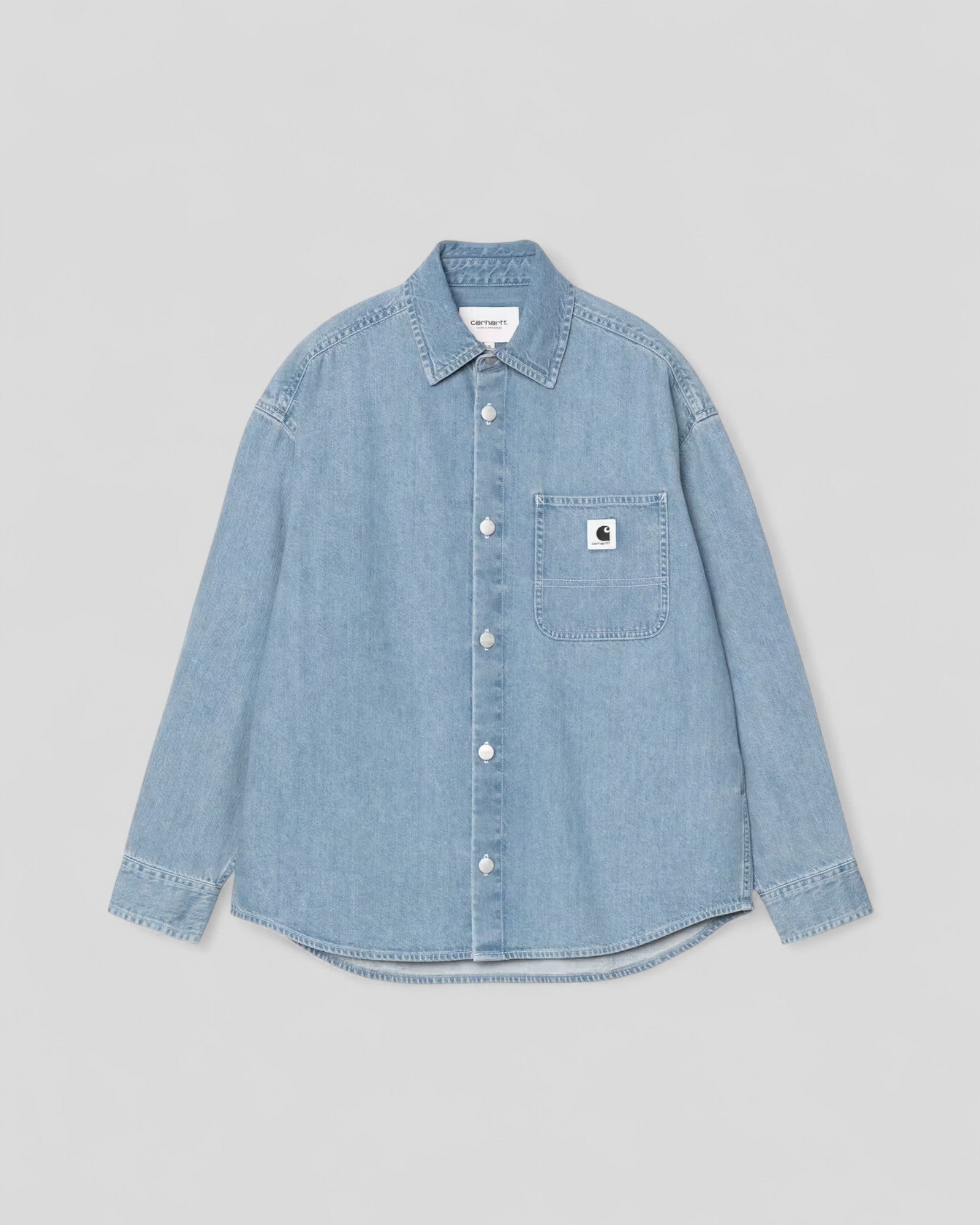 Carhartt || W' L/S Marly Shirt - Blue Bleached Carhartt