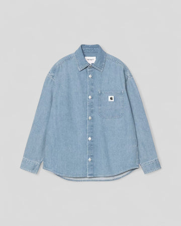Carhartt || W' L/S Marly Shirt - Blue Bleached Carhartt