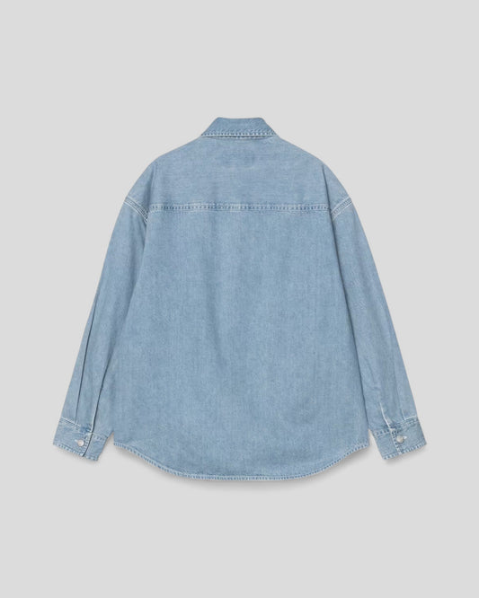 Carhartt || W' L/S Marly Shirt - Blue Bleached Carhartt