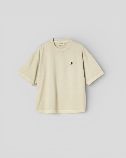 Carhartt || W' S/S Nelson T-Shirt - Stone Garment Dyed Carhartt