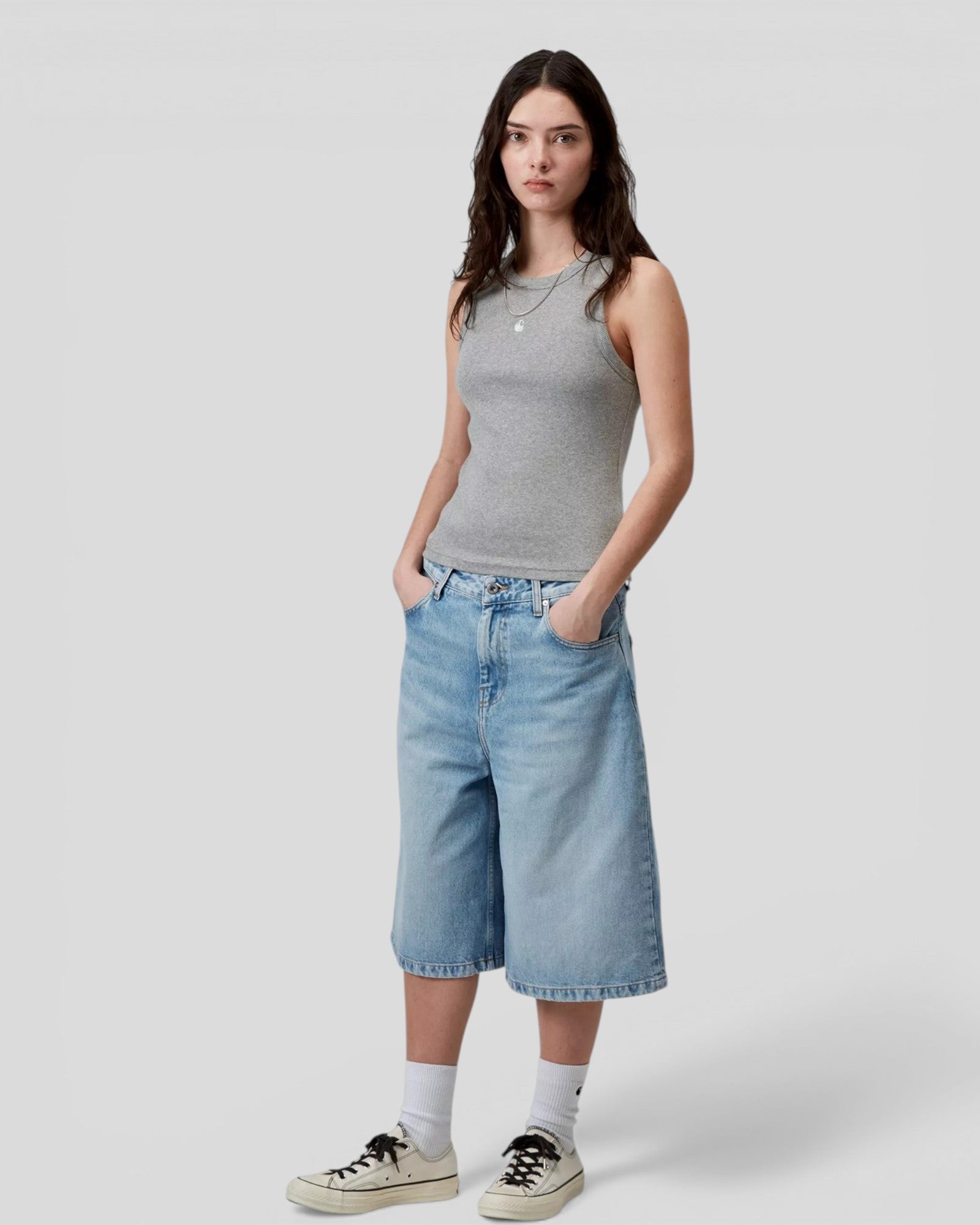 Carhartt || W' Philips A-Shirt - Grey Heather Carhartt