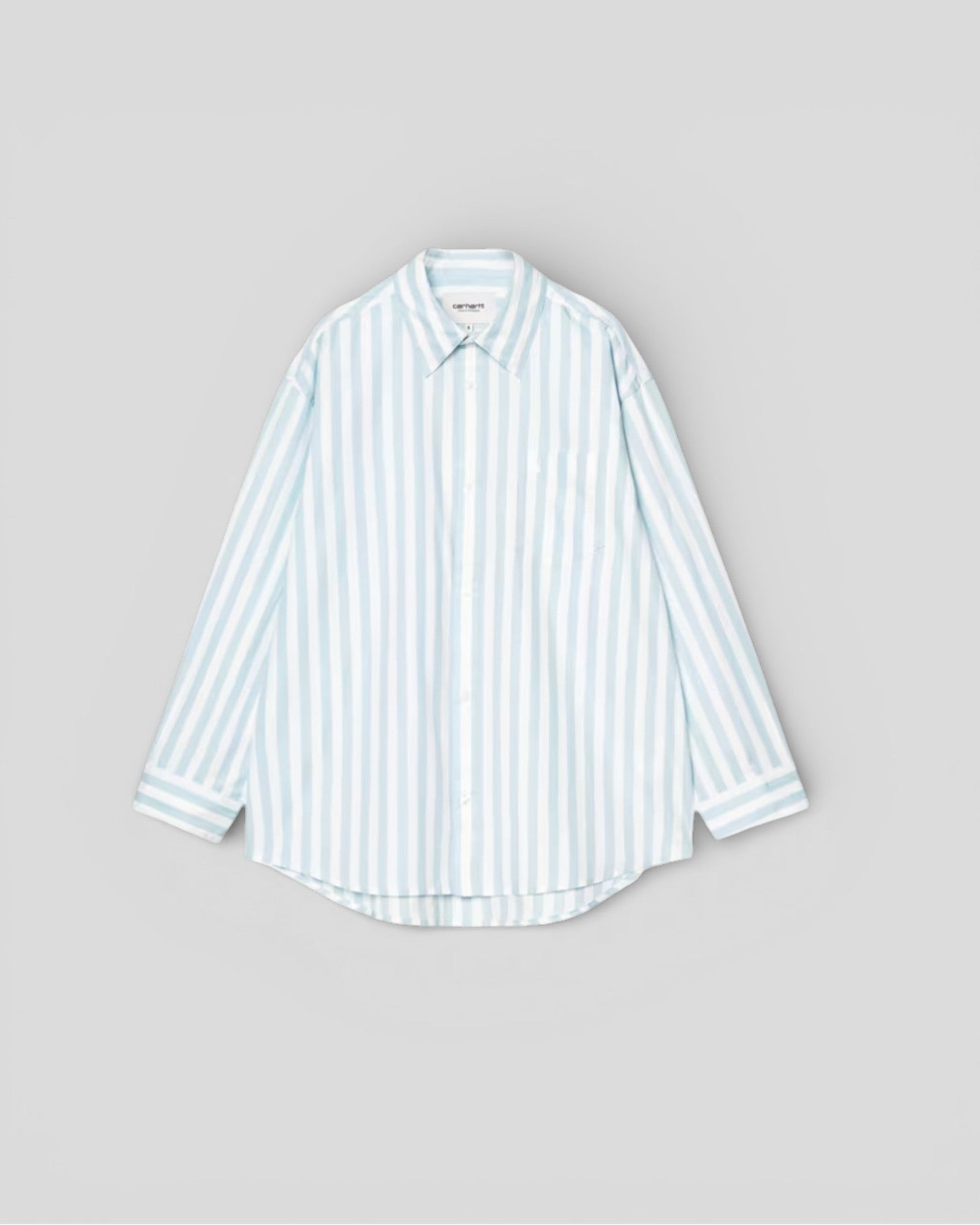 Carhartt || W' L/S Royce Shirt - Icaria/ White Carhartt