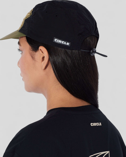 Circle || Casquette Run Legend - Onyx Black/ Moss Circle