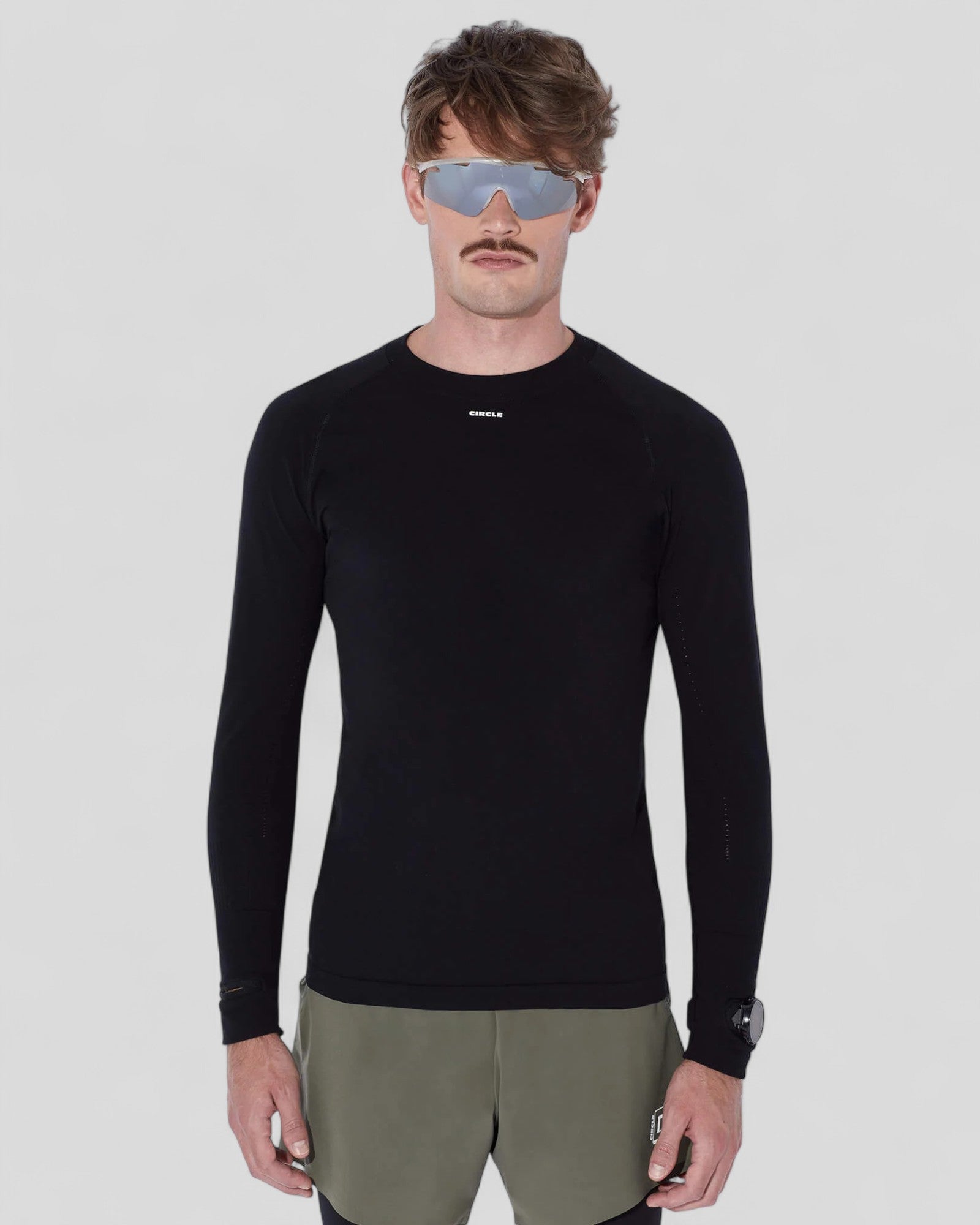 Circle || Longsleeve Endurance Soft - Onyx Black Circle