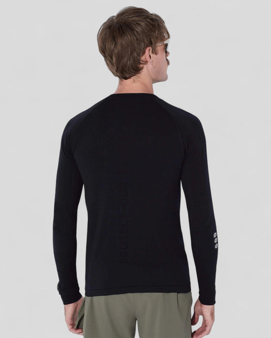 Circle || Longsleeve Endurance Soft - Onyx Black Circle