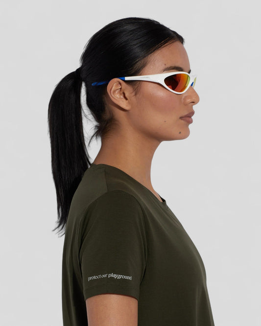 Circle || Crop Top Sport Smooth Operator - Moss Circle