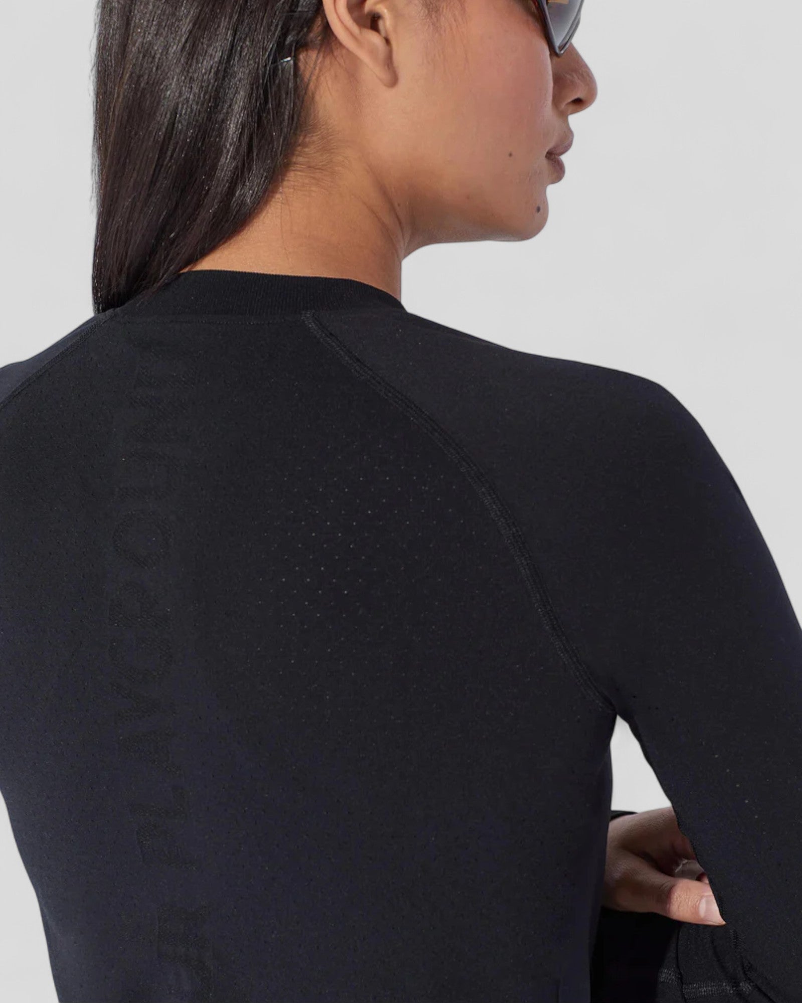 Circle || Première Couche Manches Longues Endurance Soft Femme - Onyx Black Circle
