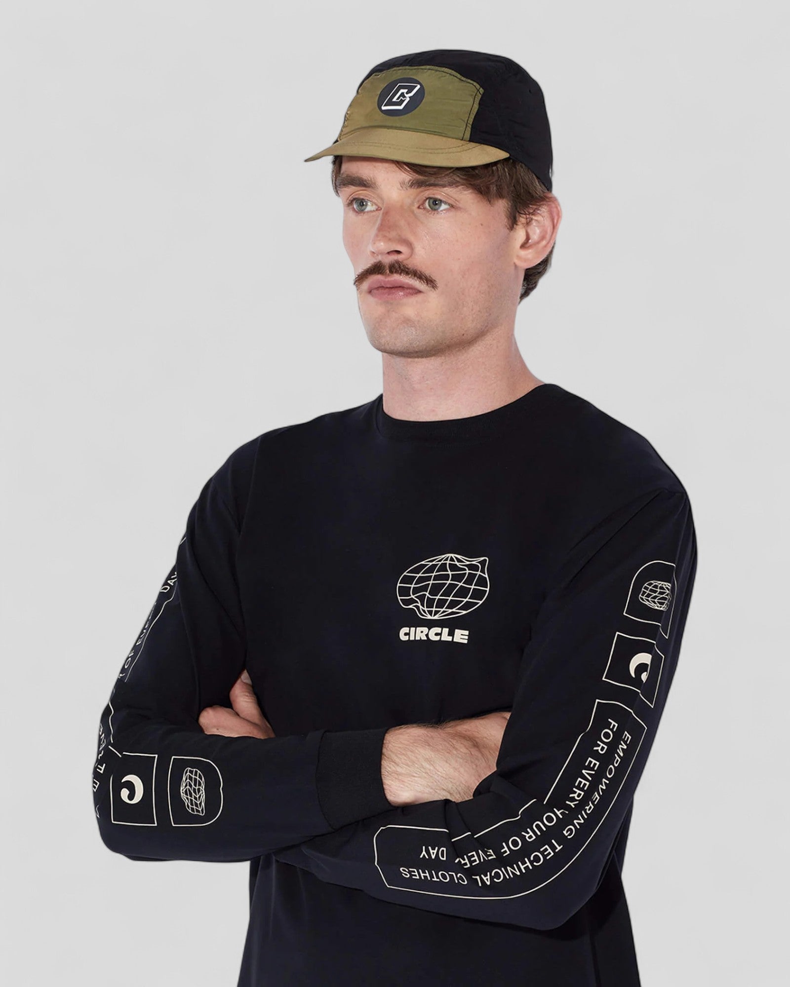 Circle || Longsleeve Feel Good POP - Onyx Black Circle