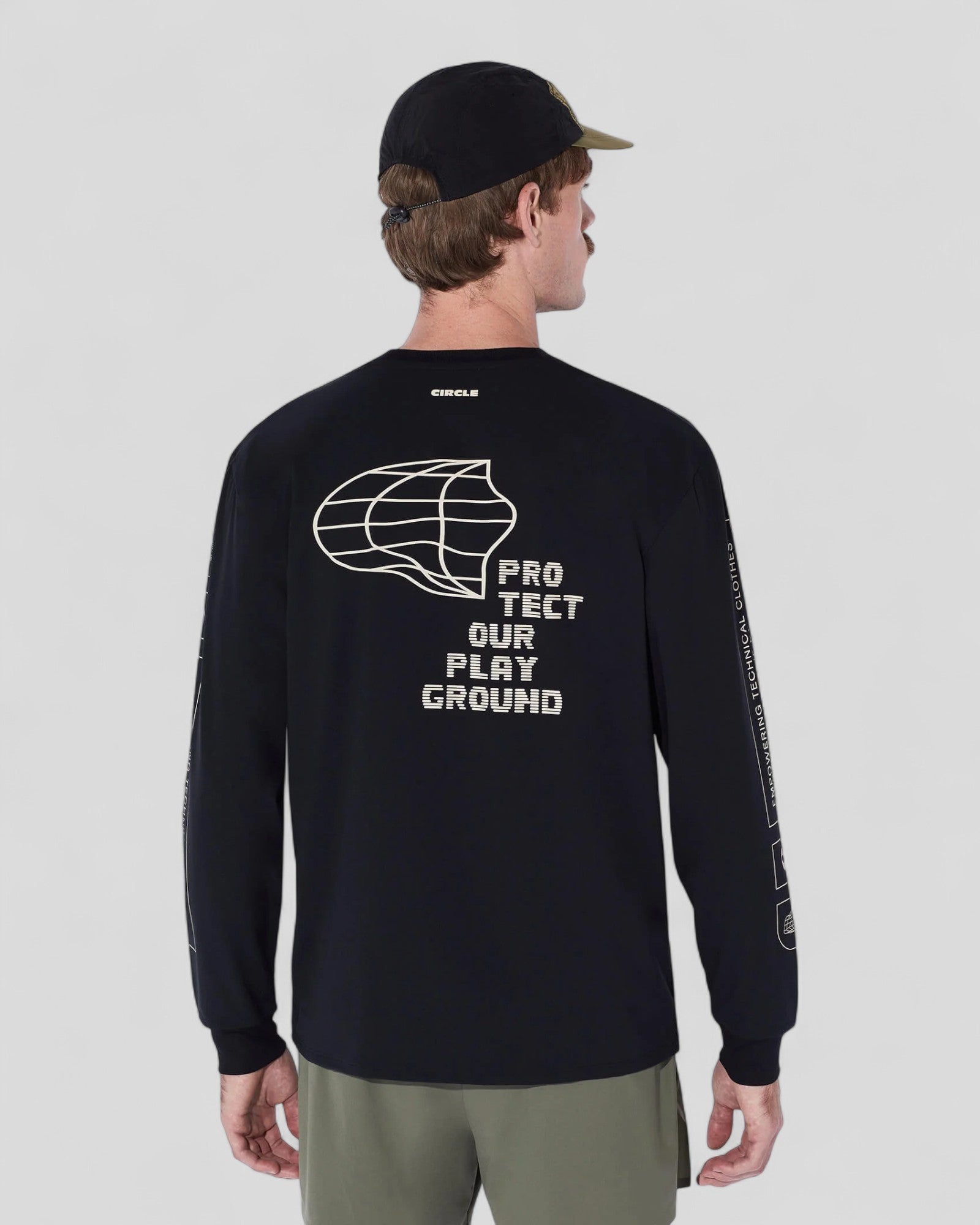Circle || Longsleeve Feel Good POP - Onyx Black Circle
