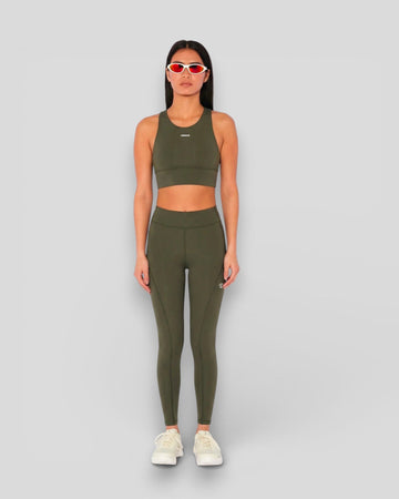 Circle || Get in Shape Legging 2.0 - Moss Circle