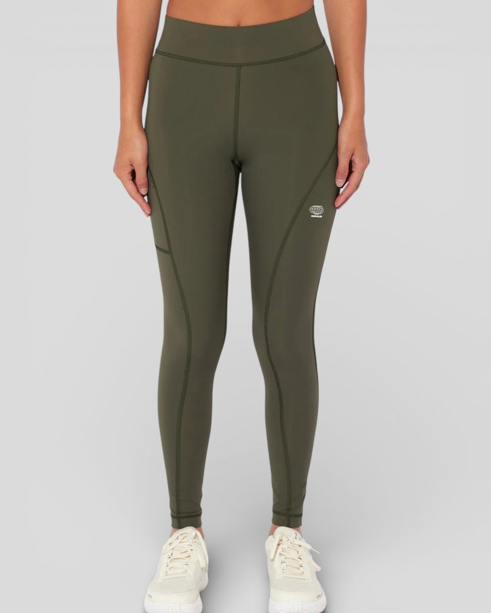 Circle || Get in Shape Legging 2.0 - Moss Circle