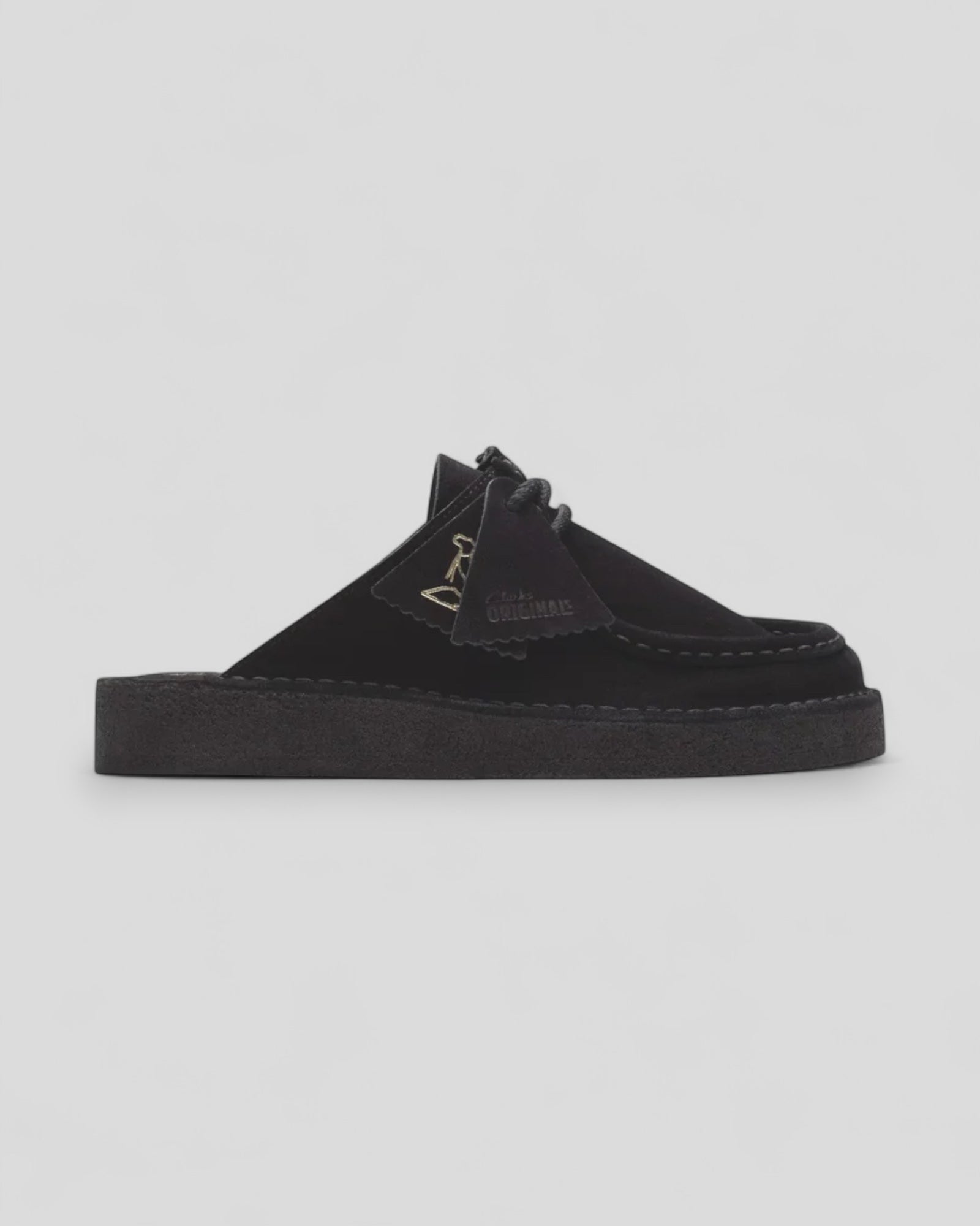 Clarks || DSRTNomad Mule - Black Side Clarks