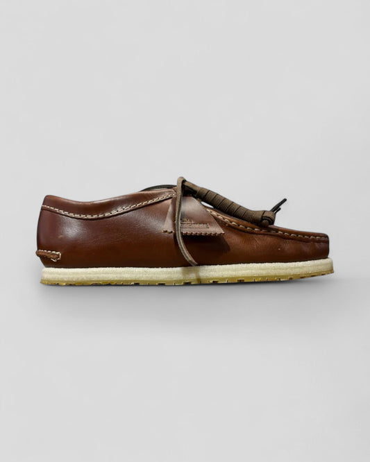 Clarks || Godney Lace - Brow Leather - M' Clarks