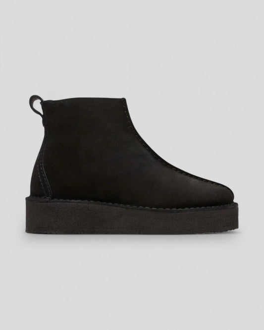 Clarks || Trek Wedge Boot  - Black Side Clarks