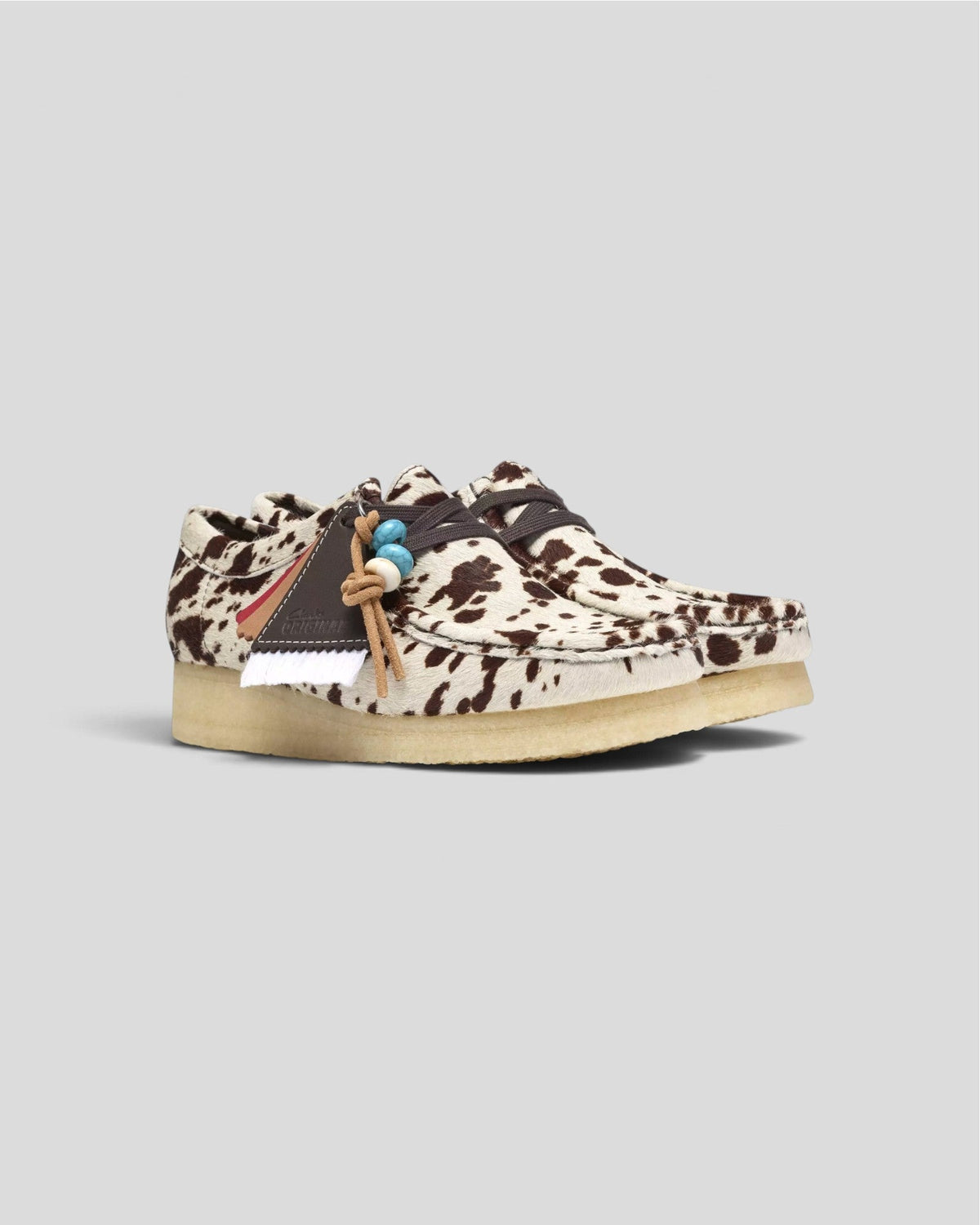 Clarks || Wallabee - Brown Cow Pint - Homme Clarks