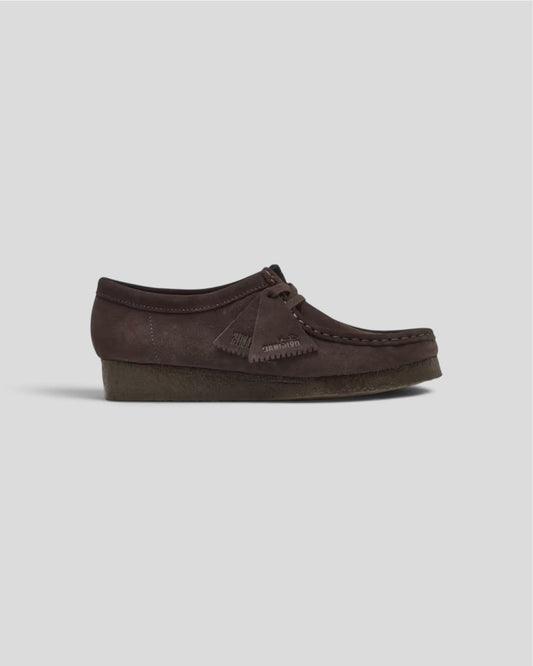 Clarks || Wallabee - Chocolate Suède - Homme Clarks
