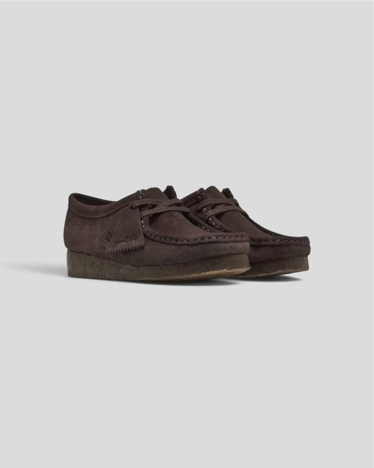 Clarks || Wallabee - Chocolate Suède - Homme Clarks