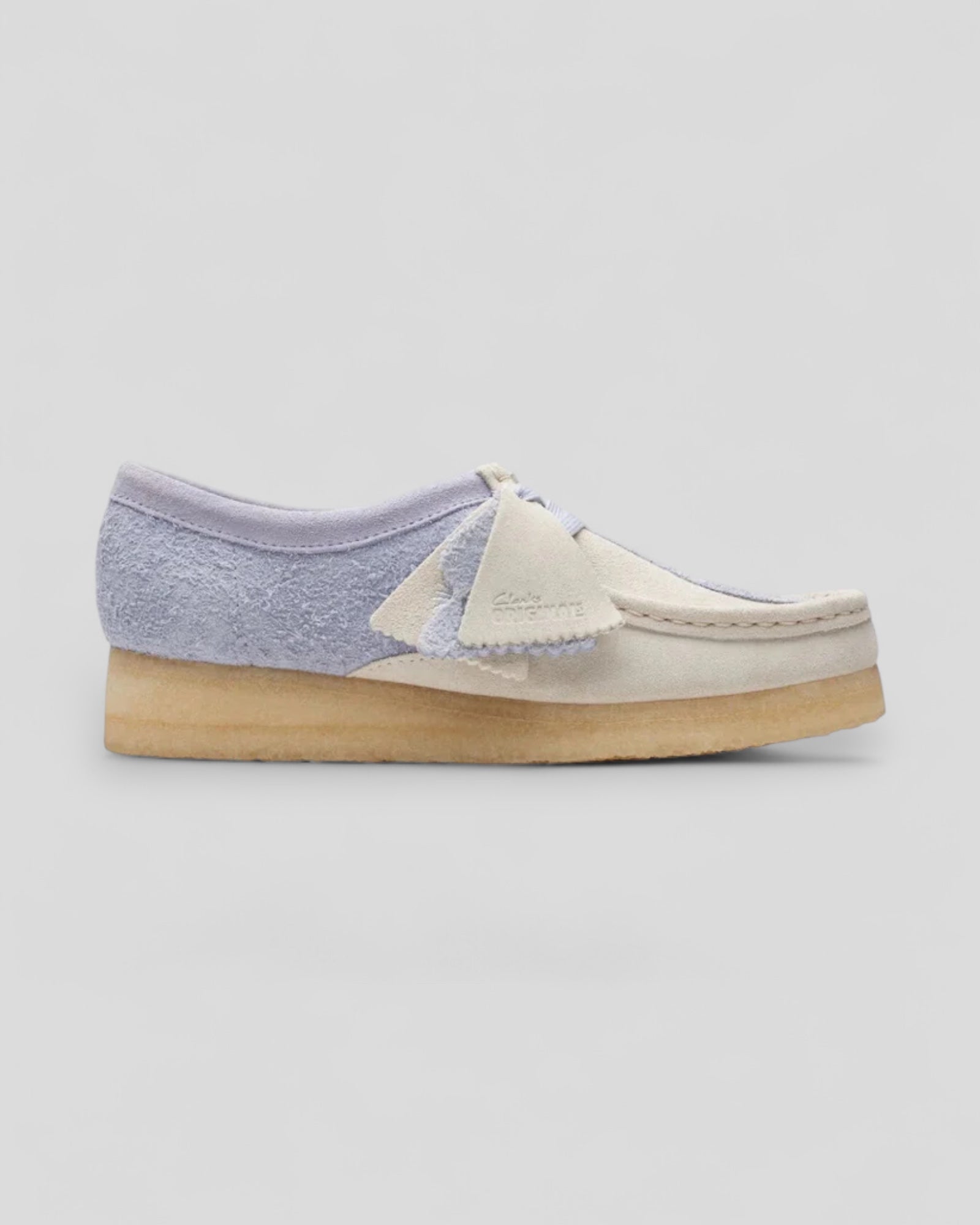 Clarks || Wallabee - Cloud Grey Combi Clarks