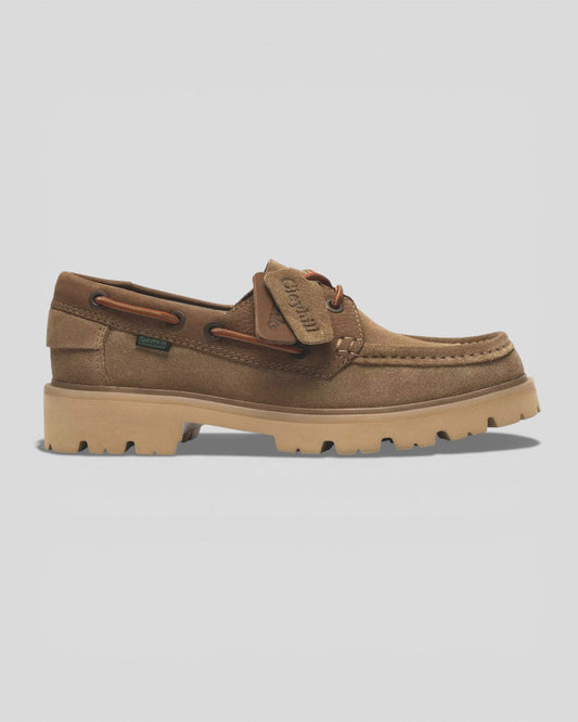Clarks || Cleyhill Boat - Dark Sand Clarks