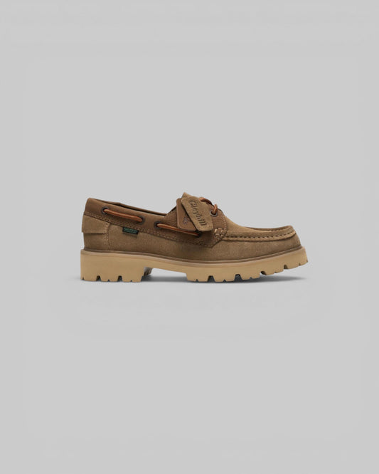 Clarks || Cleyhill Boat - Dark Sand Combination - M’ Clarks