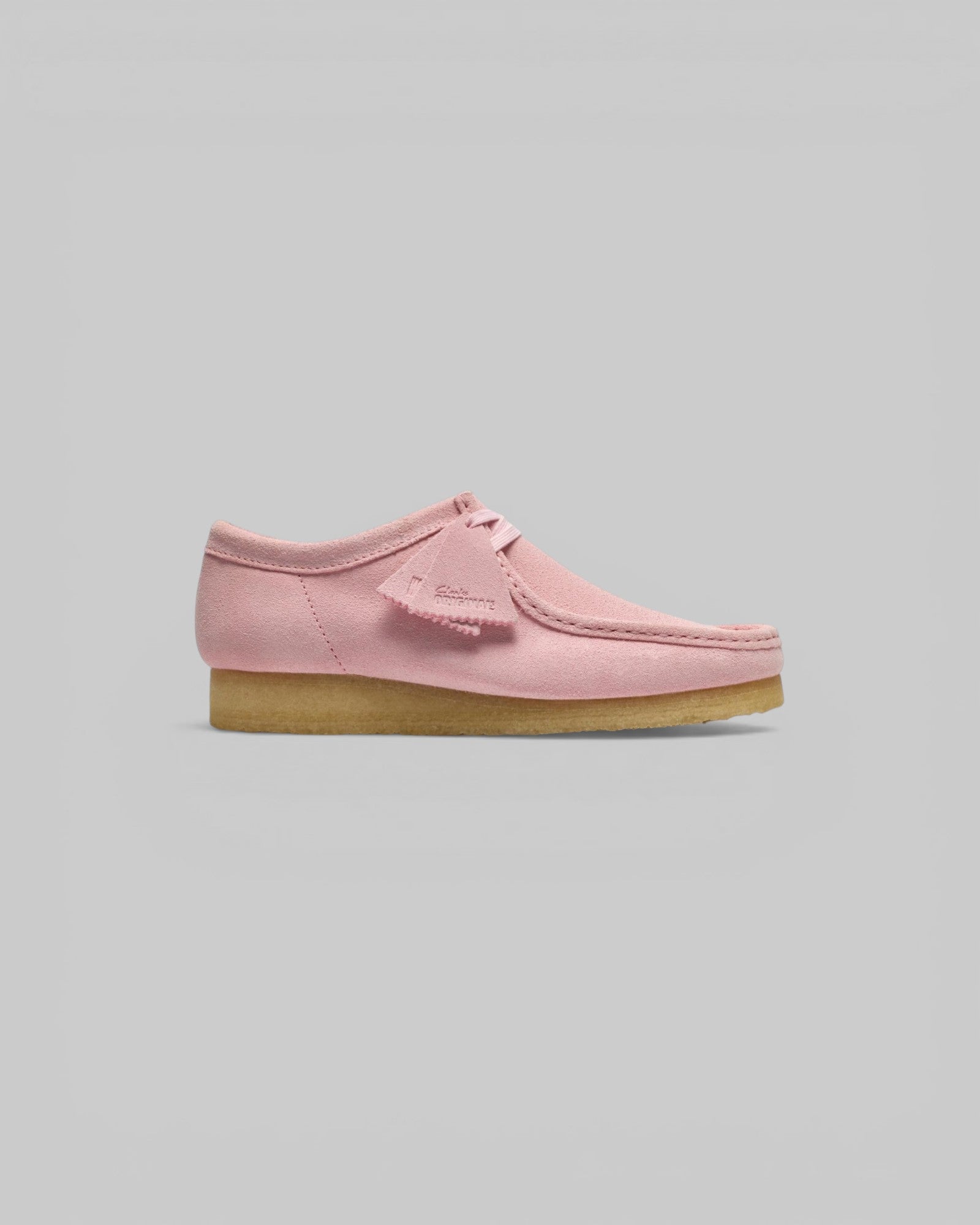Clarks || Wallabee - Light Pink Suède - M’ Clarks