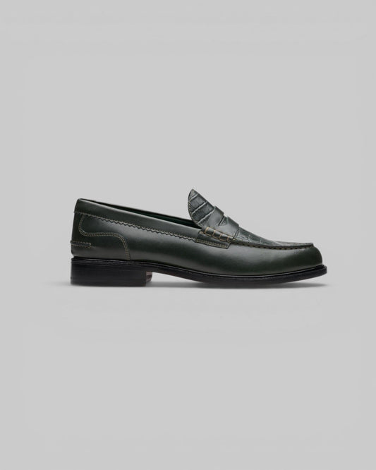 Clarks || Craft James Lo - Dark Green Combination - M’ Clarks