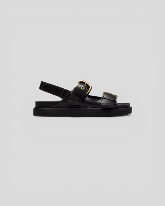 Clarks || Aristella Bay - Black Leather Clarks