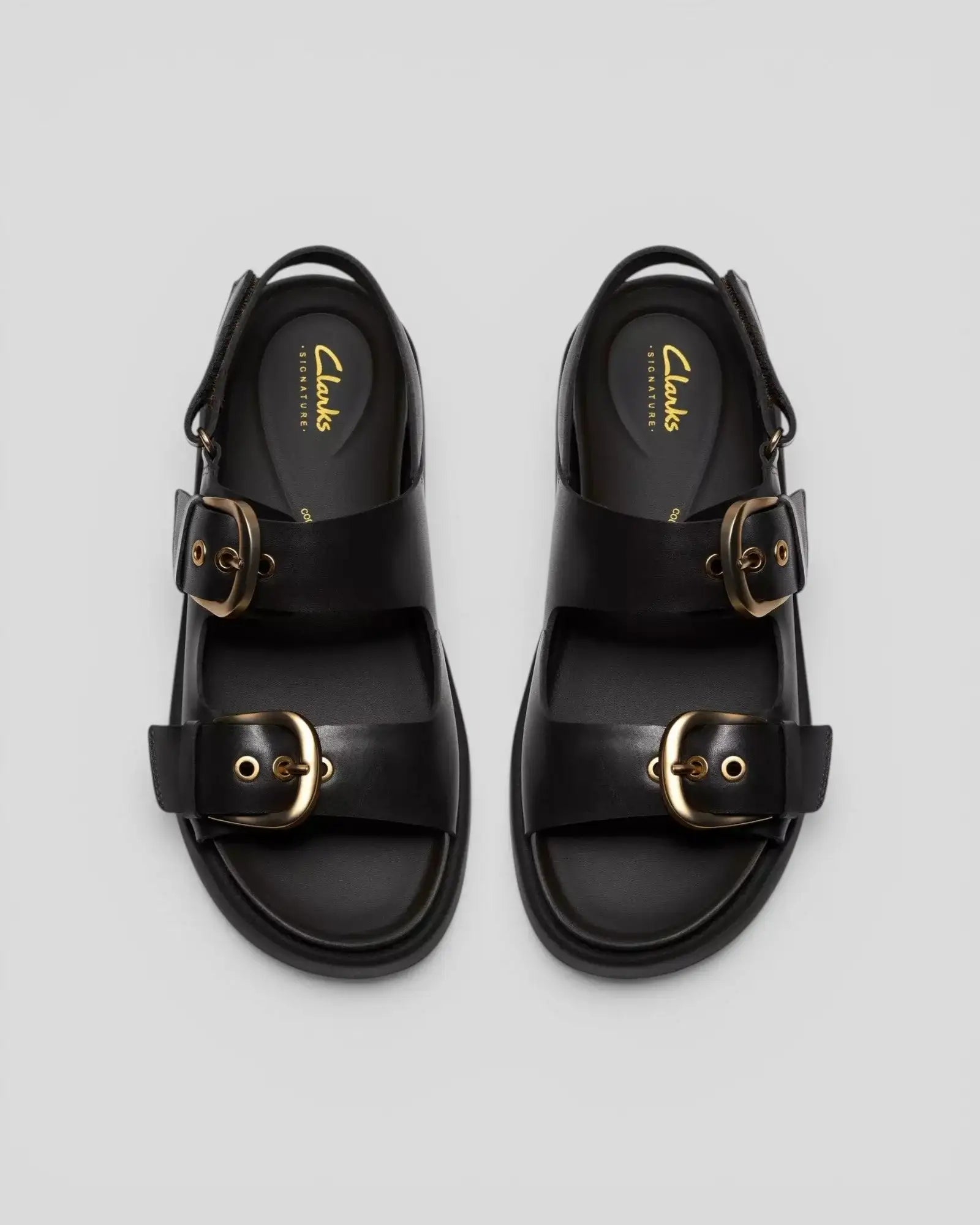 Clarks || Aristella Bay - Black Leather Clarks