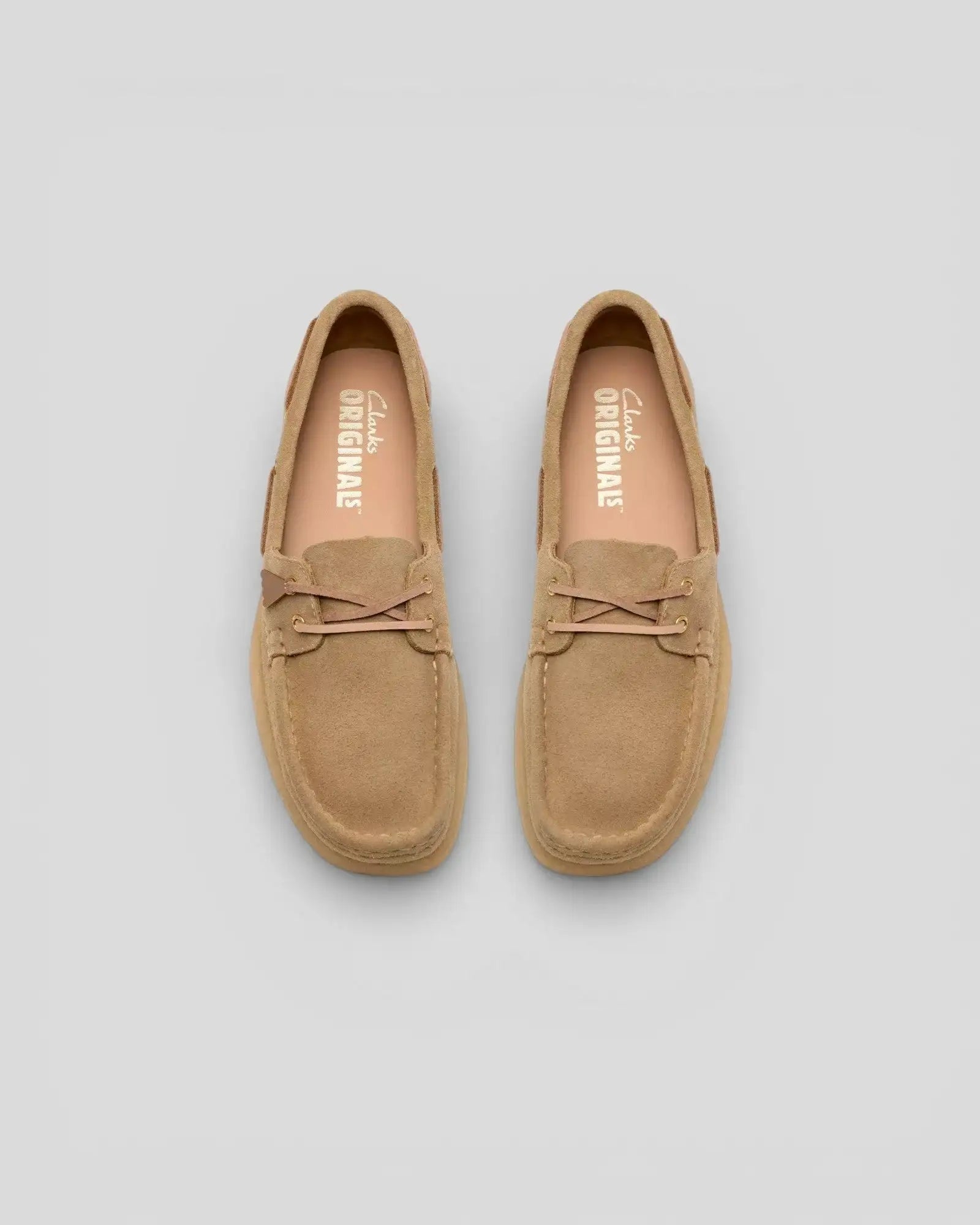 Clarks || Godney Boat - Maple Suede Clarks