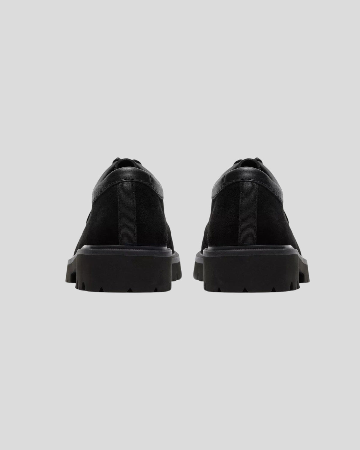 Clarks || Cleyhill Seam - Black Suede Clarks