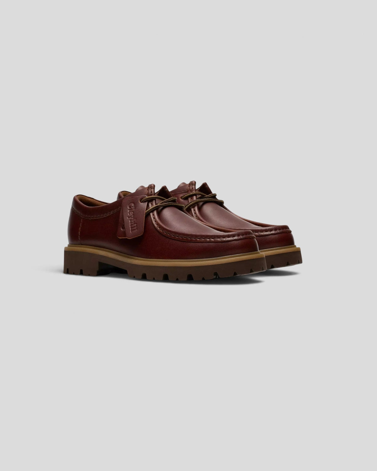 Clarks || Cleyhill Seam Leather - Brown Clarks