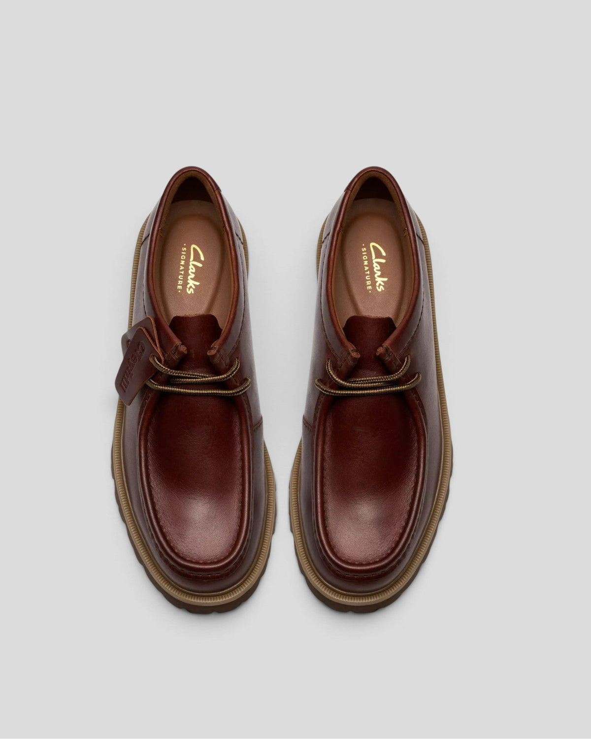 Clarks || Cleyhill Seam Leather - Brown Clarks