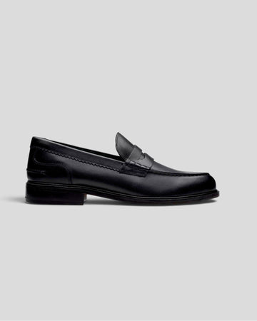 Clarks || Craft James Lo Leather - Black Clarks