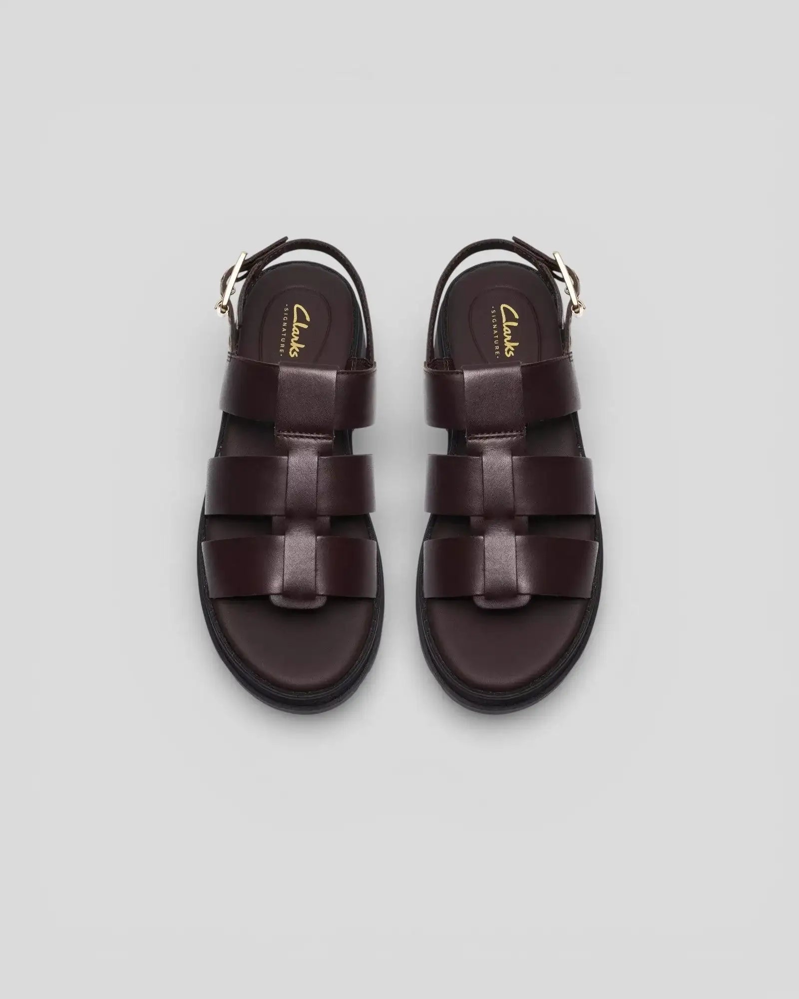 Clarks || Orinoco3 Strap - Dark Brown Leather Clarks