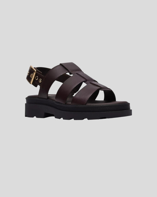 Clarks || Orinoco3 Strap - Dark Brown Leather Clarks