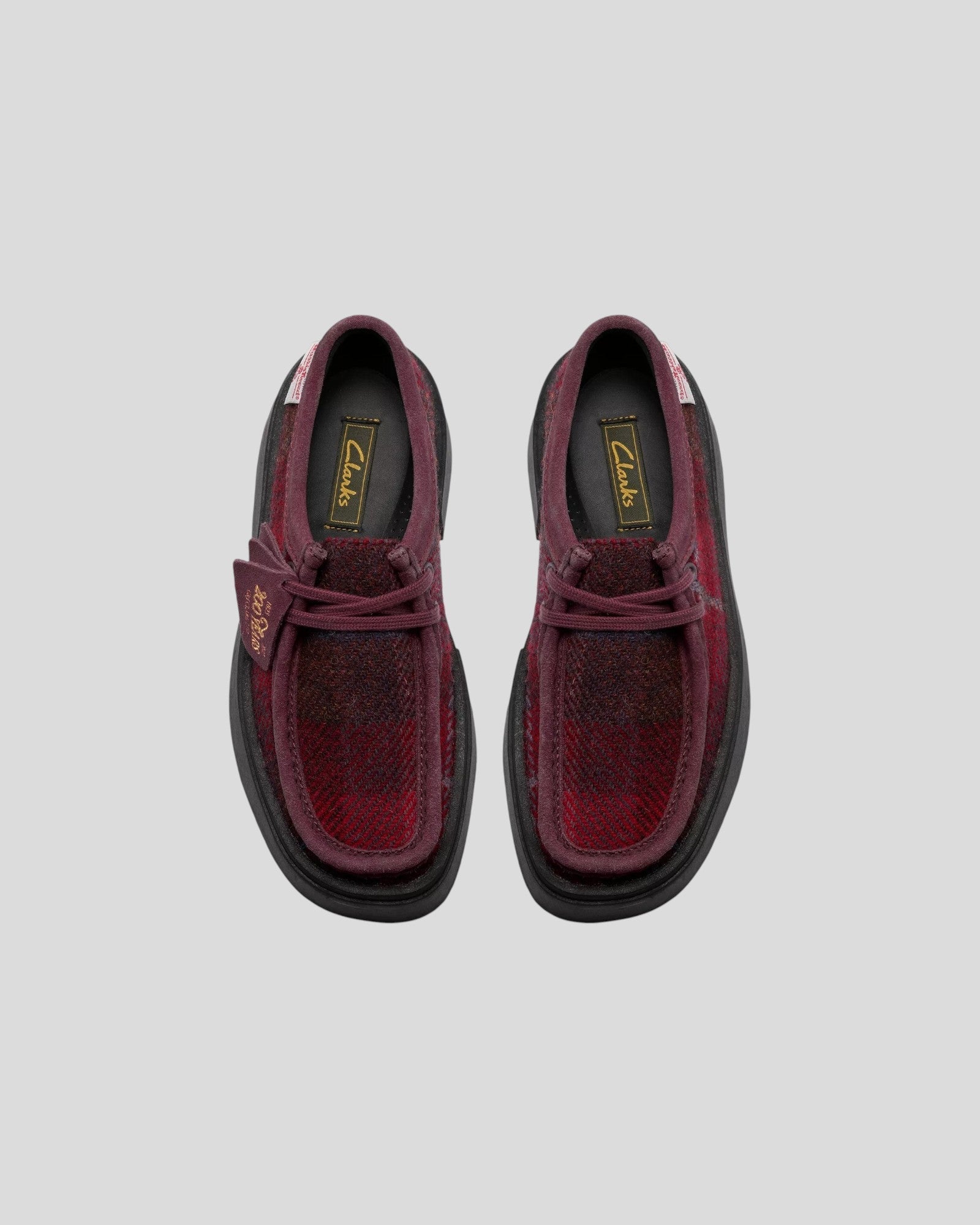 Clarks || Torview - Tweed Combi Prune W' Clarks