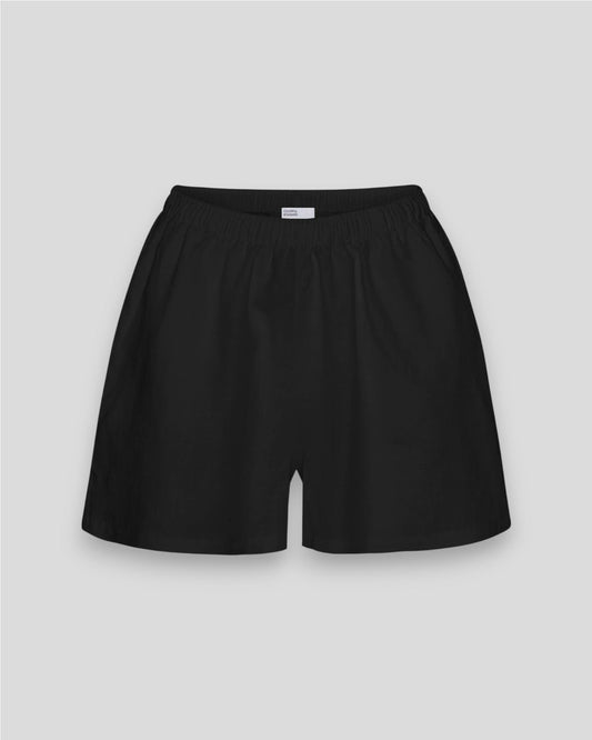 Colorful Standard || Linen Shorts - Deep Black Colorful Standard