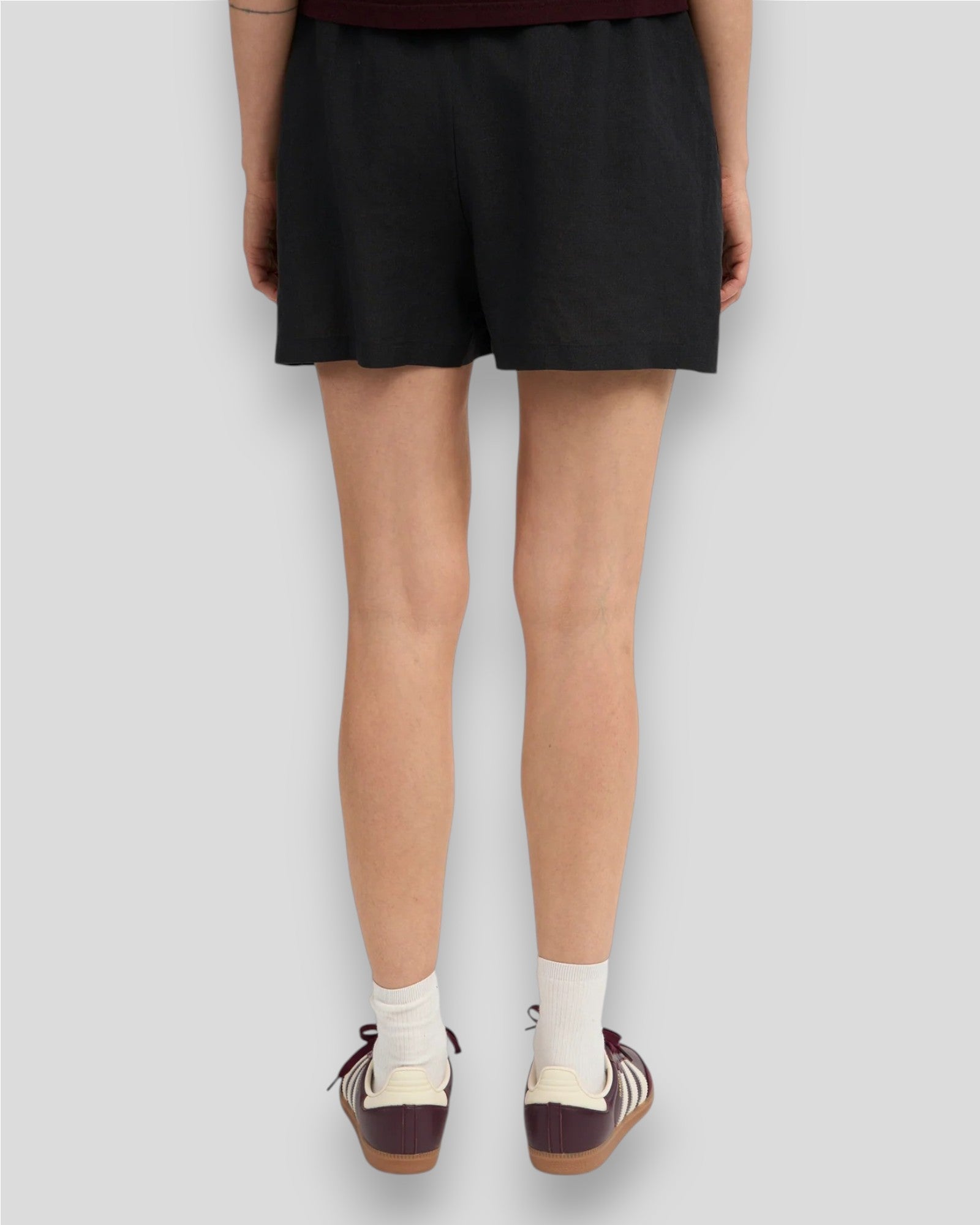 Colorful Standard || Linen Shorts - Deep Black Colorful Standard