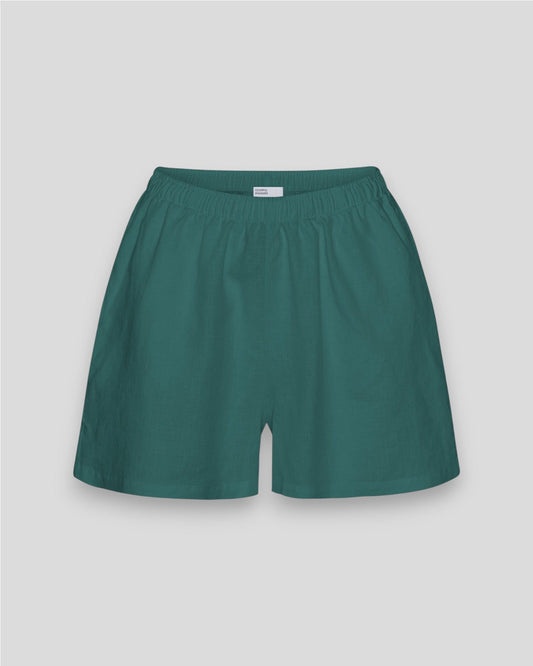 Colorful Standard || Linen Shorts - Ocean Green Colorful Standard